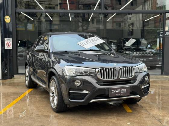 BMW X4 2.0 28I X LINE 4X4 16V TURBO GASOLINA 4P AUTOMÁTICO BMW X4 2.0 28I X LINE 4X4 16V TURBO GASOLINA 4P AUTOMÁTICO